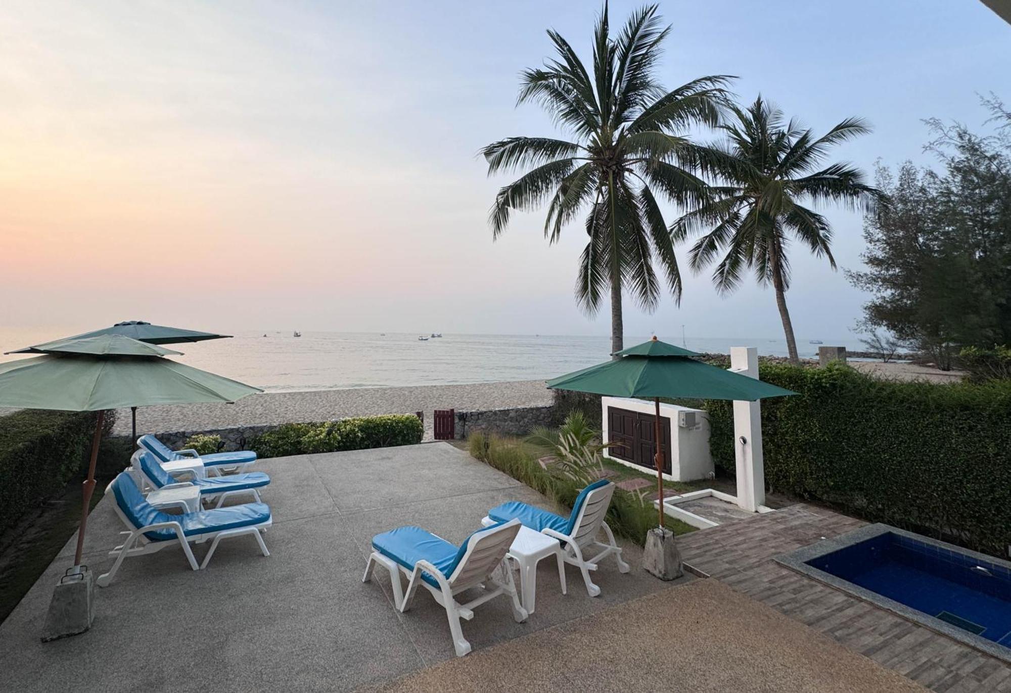 Absolute Beachfront Villa Ban Huai Yang Eksteriør bilde